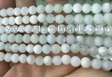 COP1635 15.5 inches 6mm round natural green opal beads