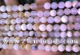 COP1666 15.5 inches 6mm faceted round white opal beads