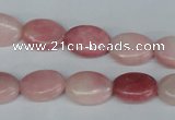 COP167 15.5 inches 15*20mm oval pink opal gemstone beads wholesale