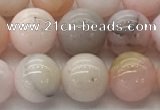 COP1703 15.5 inches 8mm round natural pink opal gemstone beads