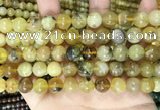 COP1761 15.5 inches 10mm round yellow opal beads wholesale