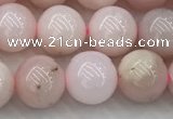 COP1781 15.5 inches 8mm round pink opal gemstone beads