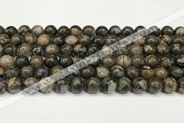 COP1802 15.5 inches 8mm round grey opal beads wholesale