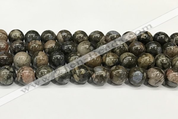 COP1804 15.5 inches 12mm round grey opal beads wholesale