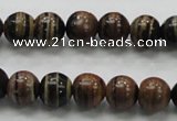 COP221 15.5 inches 10mm round natural brown opal gemstone beads