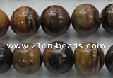 COP223 15.5 inches 14mm round natural brown opal gemstone beads