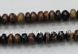 COP226 15.5 inches 5*8mm rondelle natural brown opal gemstone beads