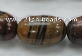 COP228 15.5 inches 20*30mm egg-shaped natural brown opal gemstone beads