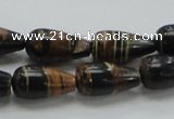 COP238 15.5 inches 10*20mm teardrop natural brown opal gemstone beads