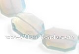 COP29 15 inch 8*20*28mm slab shape opal gemstone beads Wholesale