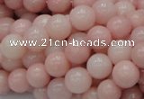 COP404 15.5 inches 10mm round Chinese pink opal gemstone beads