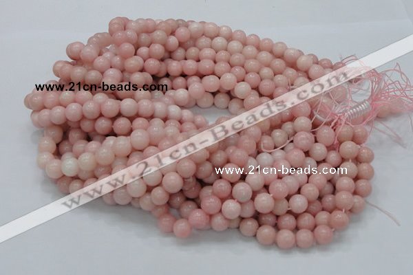 COP404 15.5 inches 10mm round Chinese pink opal gemstone beads