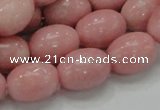 COP410 15.5 inches 13*18mm rice Chinese pink opal gemstone beads