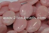 COP420 15.5 inches 18*25mm oval Chinese pink opal gemstone beads