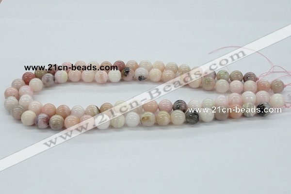 COP44 10mm smooth round natural pink opal beads Wholesale