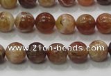 COP502 15.5 inches 10mm round natural red opal gemstone beads