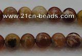 COP509 15.5 inches 6mm round natural red opal gemstone beads