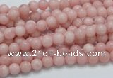 COP51 15.5 inches 5mm round natural pink opal gemstone beads