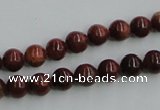 COP511 15.5 inches 8mm round red opal gemstone beads wholesale