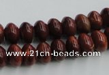 COP520 15.5 inches 7*12mm rondelle red opal gemstone beads wholesale