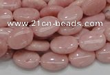 COP63 15.5 inches 10*14mm oval natural pink opal gemstone beads