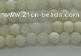 COP920 15.5 inches 4mm round white opal gemstone beads