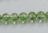 COQ01 16 inches 10mm round dyed olive quartz beads wholesale