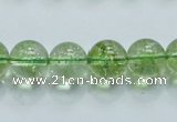 COQ03 16 inches 4mm round dyed olive quartz beads wholesale