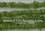 COQ61 15.5 inches 3*7mm natural olive quartz chips beads wholesale