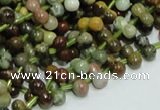 COS01 15.5 inches 5*9mm bone shape ocean stone beads wholesale