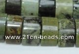 COS12 15.5 inches 12*20mm double drilled ocean stone beads wholesale