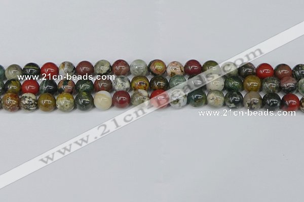 COS222 15.5 inches 8mm round ocean stone beads wholesale