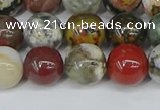 COS223 15.5 inches 10mm round ocean stone beads wholesale