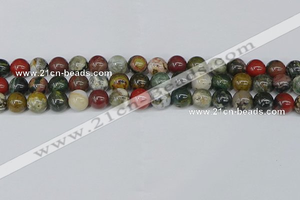 COS223 15.5 inches 10mm round ocean stone beads wholesale