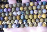 COS311 15.5 inches 8mm faceted round ocean jasper beads