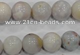 COS60 15.5 inches 13mm round ocean stone beads wholesale