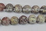 COT03 15.5 inches 12mm round osmanthus stone beads wholesale