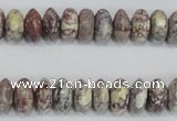 COT07 15.5 inches 5*10mm rondelle osmanthus stone beads