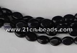 COV02 15.5 inches 6*8mm oval blue goldstone beads wholesale