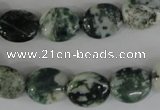 COV100 15.5 inches 12*14mm oval tree agate beads wholesale