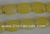 COV108 15.5 inches 12*16mm oval candy jade beads wholesale