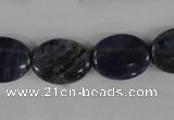 COV109 15.5 inches 12*16mm oval sodalite gemstone beads wholesale