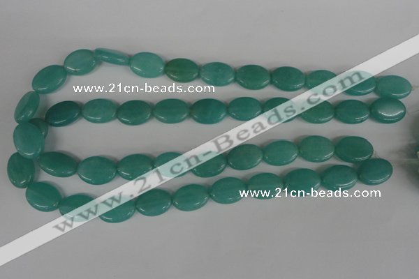 COV121 15.5 inches 13*18mm oval candy jade beads wholesale