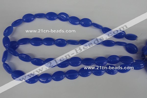 COV122 15.5 inches 13*18mm oval candy jade beads wholesale