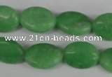 COV124 15.5 inches 13*18mm oval candy jade beads wholesale