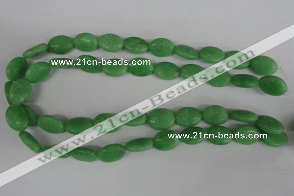 COV124 15.5 inches 13*18mm oval candy jade beads wholesale