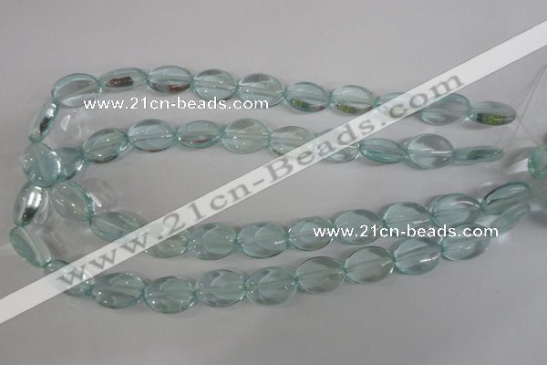 COV146 15.5 inches 13*18mm oval glass beads wholesale