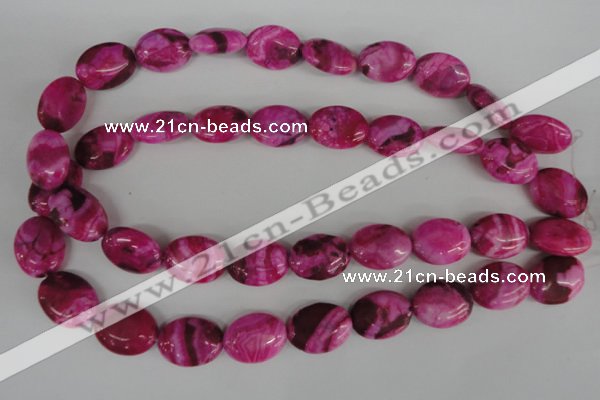 COV154 15.5 inches 15*20mm oval crazy lace agate beads wholesale