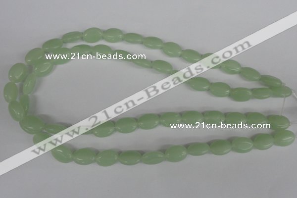 COV63 15.5 inches 10*14mm oval candy jade beads wholesale