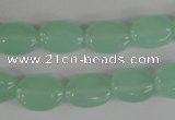 COV65 15.5 inches 10*14mm oval candy jade beads wholesale